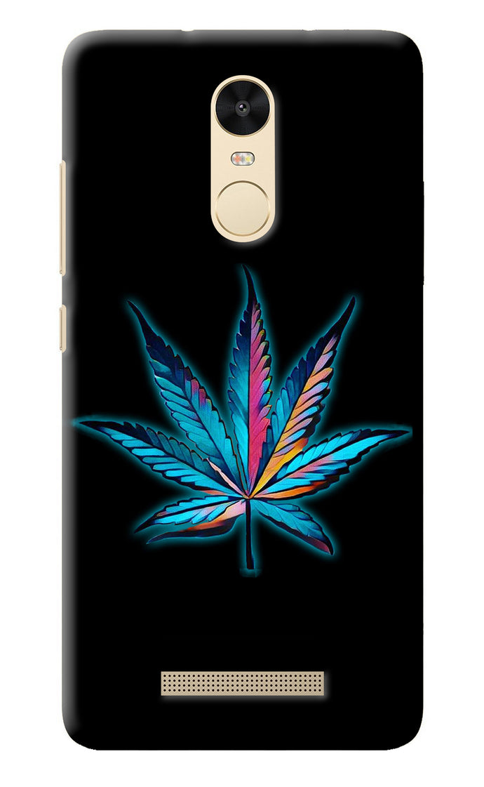 Weed Redmi Note 3 Back Cover