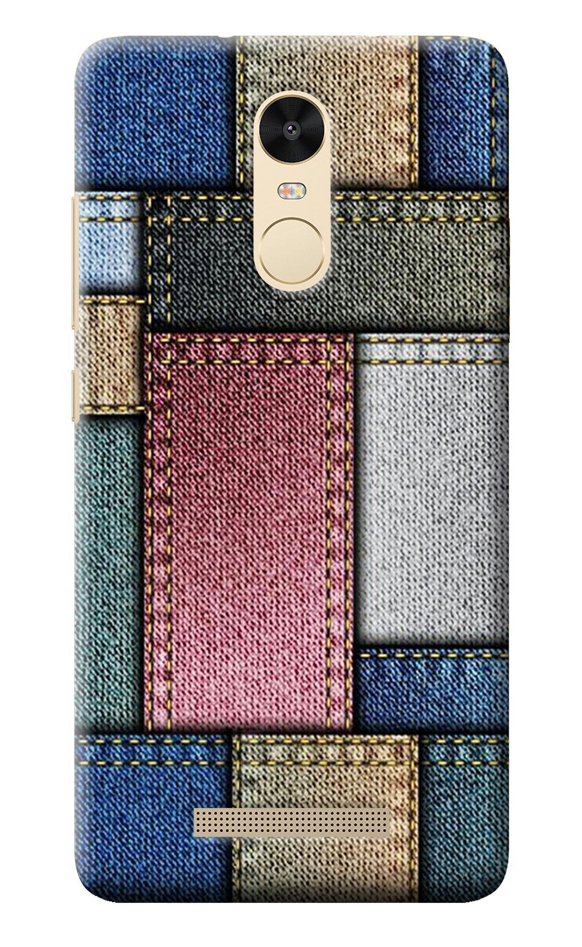 Multicolor Jeans Redmi Note 3 Back Cover