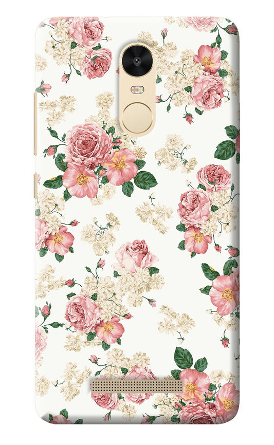 Flowers Redmi Note 3 Back Cover