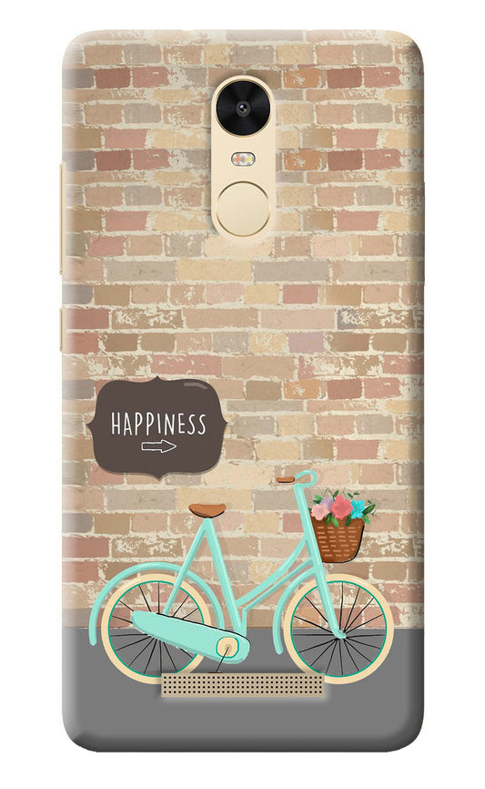 Happiness Artwork Redmi Note 3 Back Cover