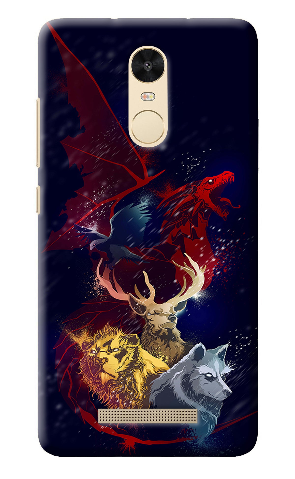 Game Of Thrones Redmi Note 3 Back Cover