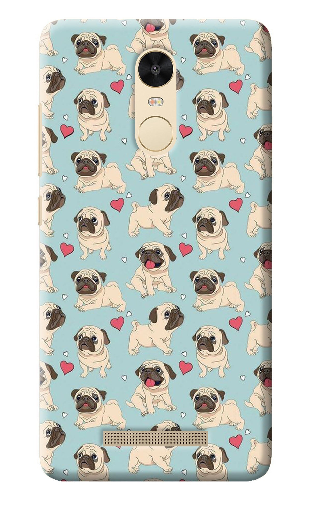 Pug Dog Redmi Note 3 Back Cover