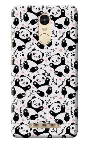 Cute Panda Redmi Note 3 Back Cover