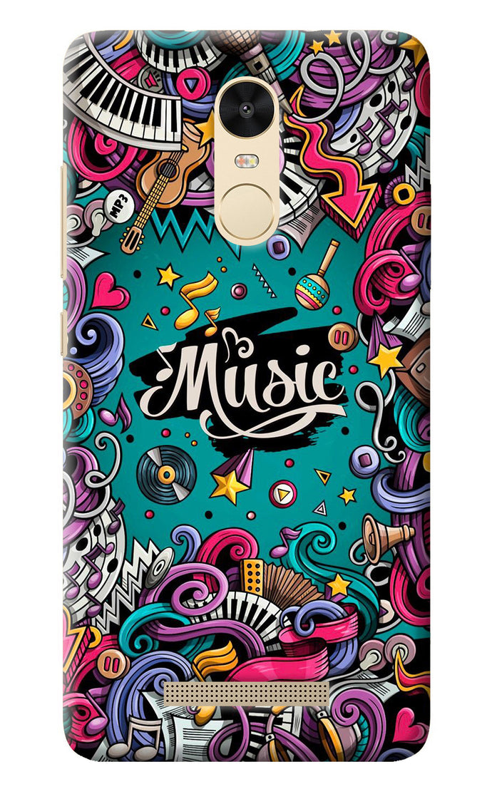 Music Graffiti Redmi Note 3 Back Cover