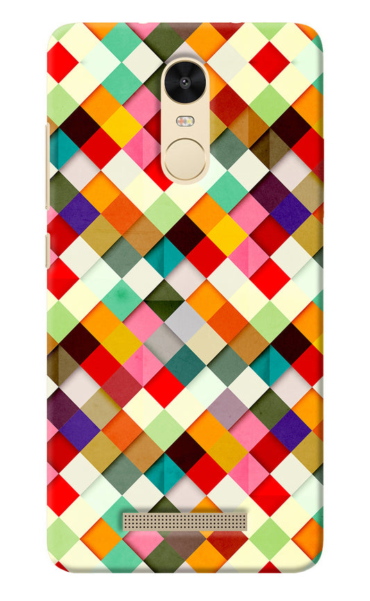 Geometric Abstract Colorful Redmi Note 3 Back Cover