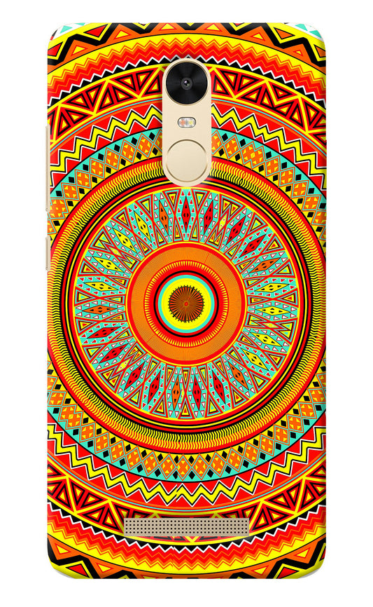Mandala Pattern Redmi Note 3 Back Cover