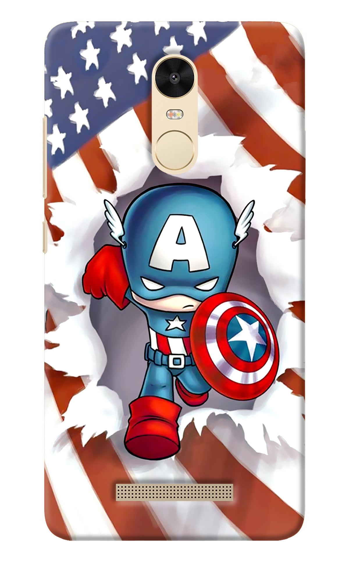 Captain America Redmi Note 3 Back Cover