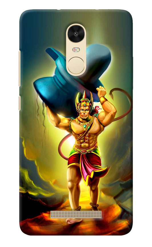 Lord Hanuman Redmi Note 3 Back Cover