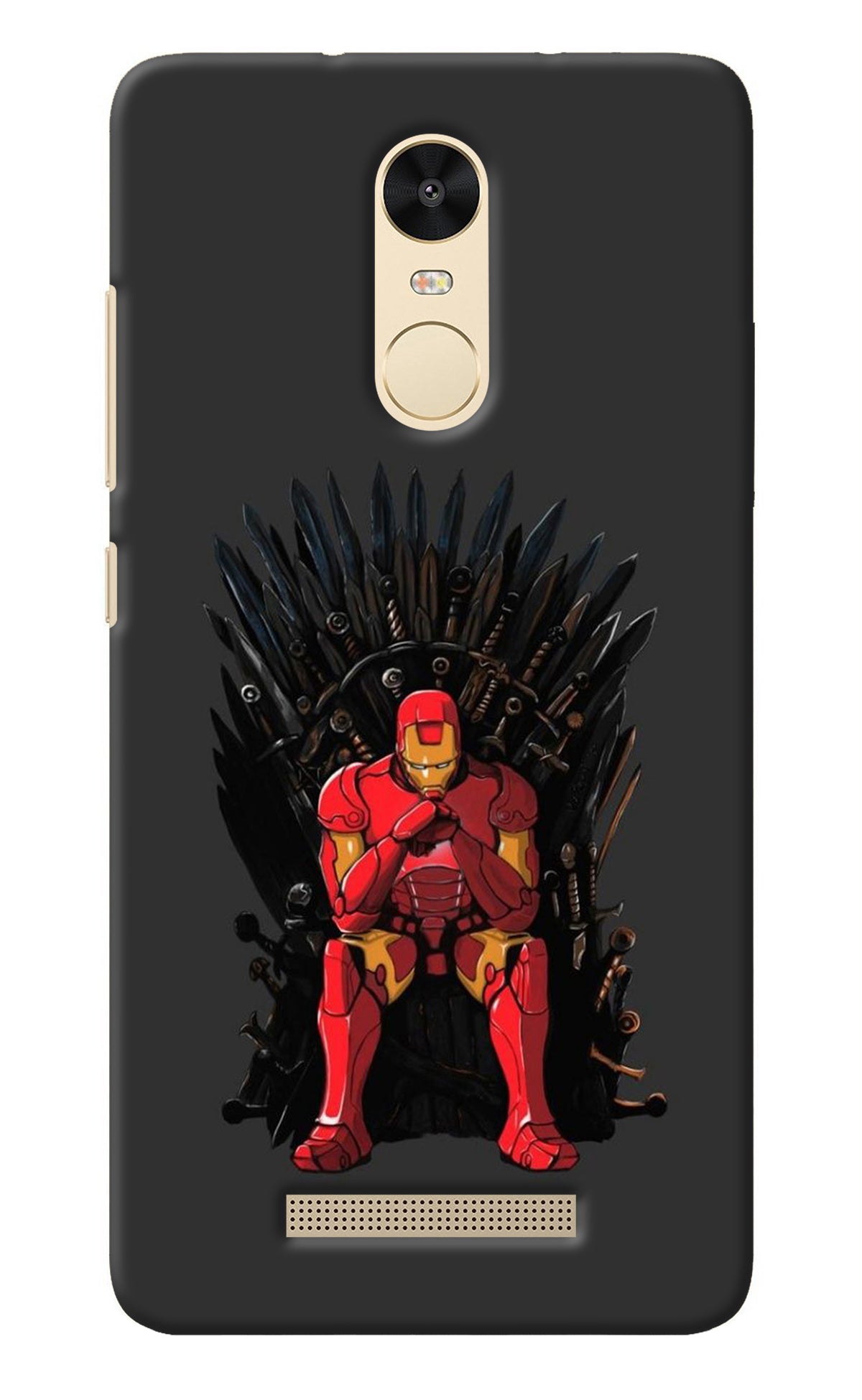 Ironman Throne Redmi Note 3 Back Cover