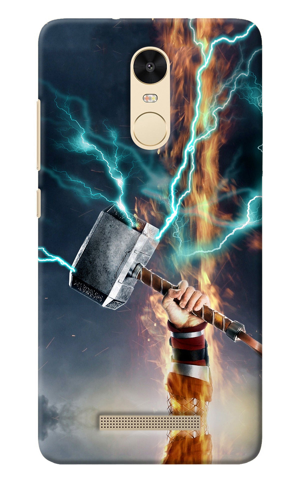 Thor Hammer Mjolnir Redmi Note 3 Back Cover