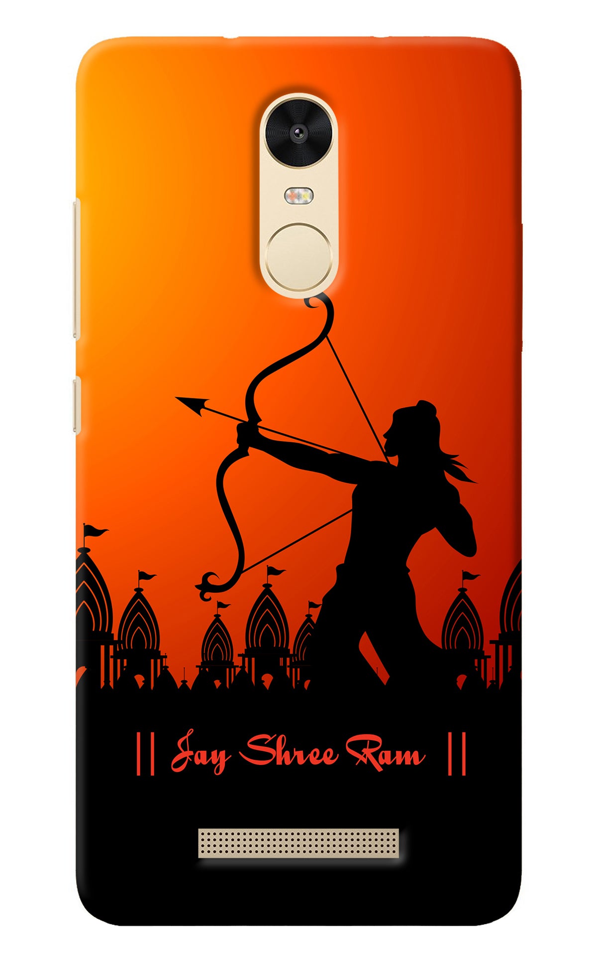 Lord Ram - 4 Redmi Note 3 Back Cover