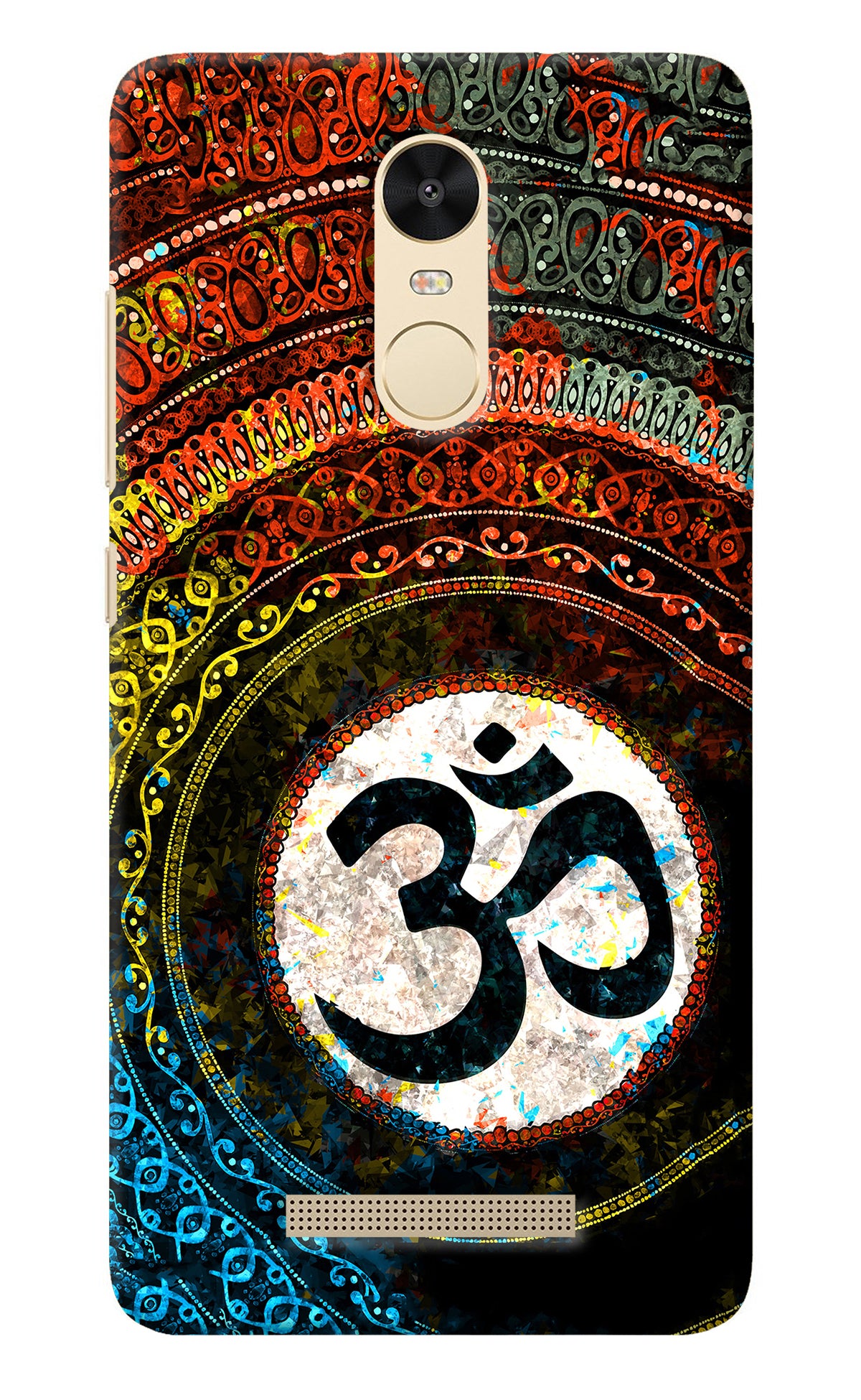 Om Cultural Redmi Note 3 Back Cover