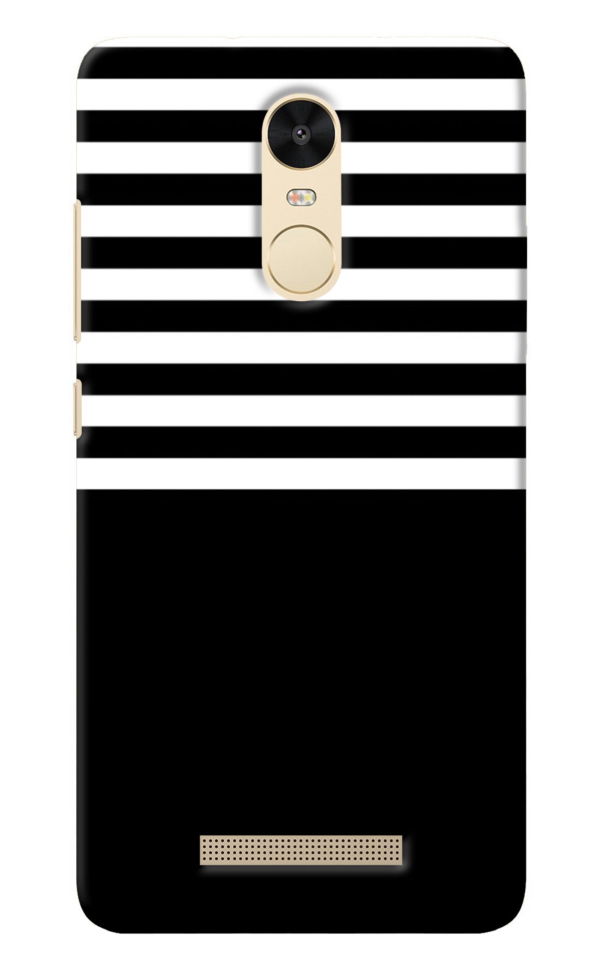 Black and White Print Redmi Note 3 Back Cover