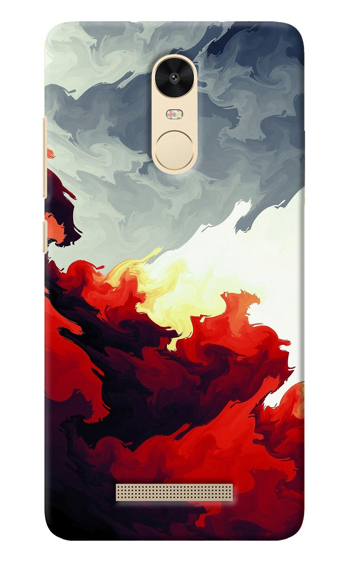 Fire Cloud Redmi Note 3 Back Cover