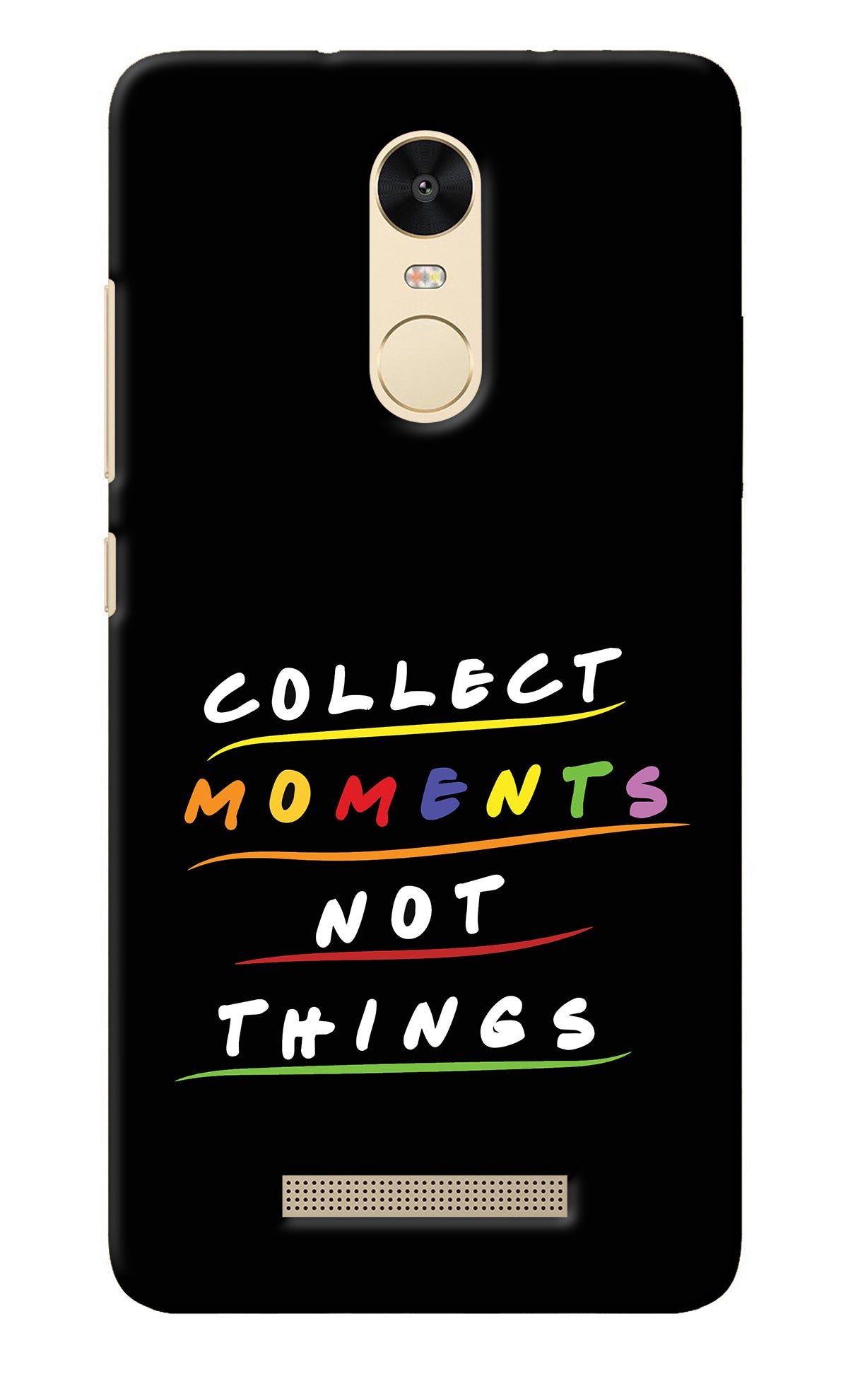 Collect Moments Not Things Redmi Note 3 Back Cover
