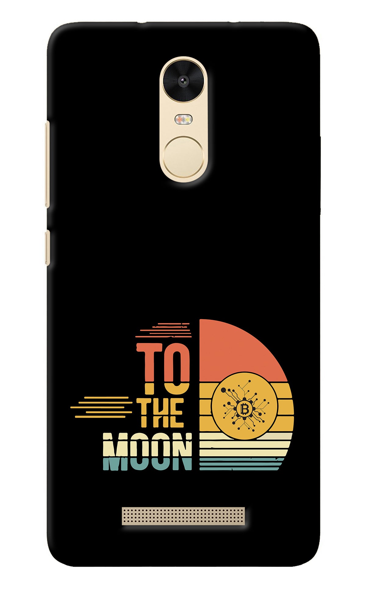 To the Moon Redmi Note 3 Back Cover