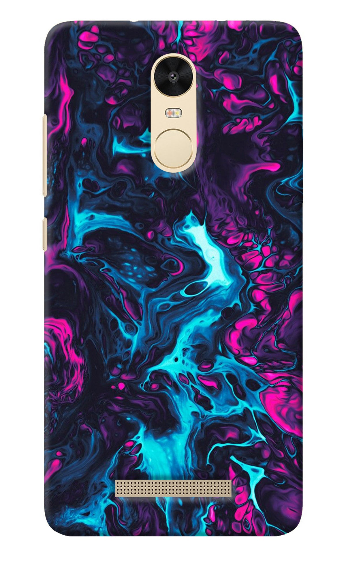 Abstract Redmi Note 3 Back Cover