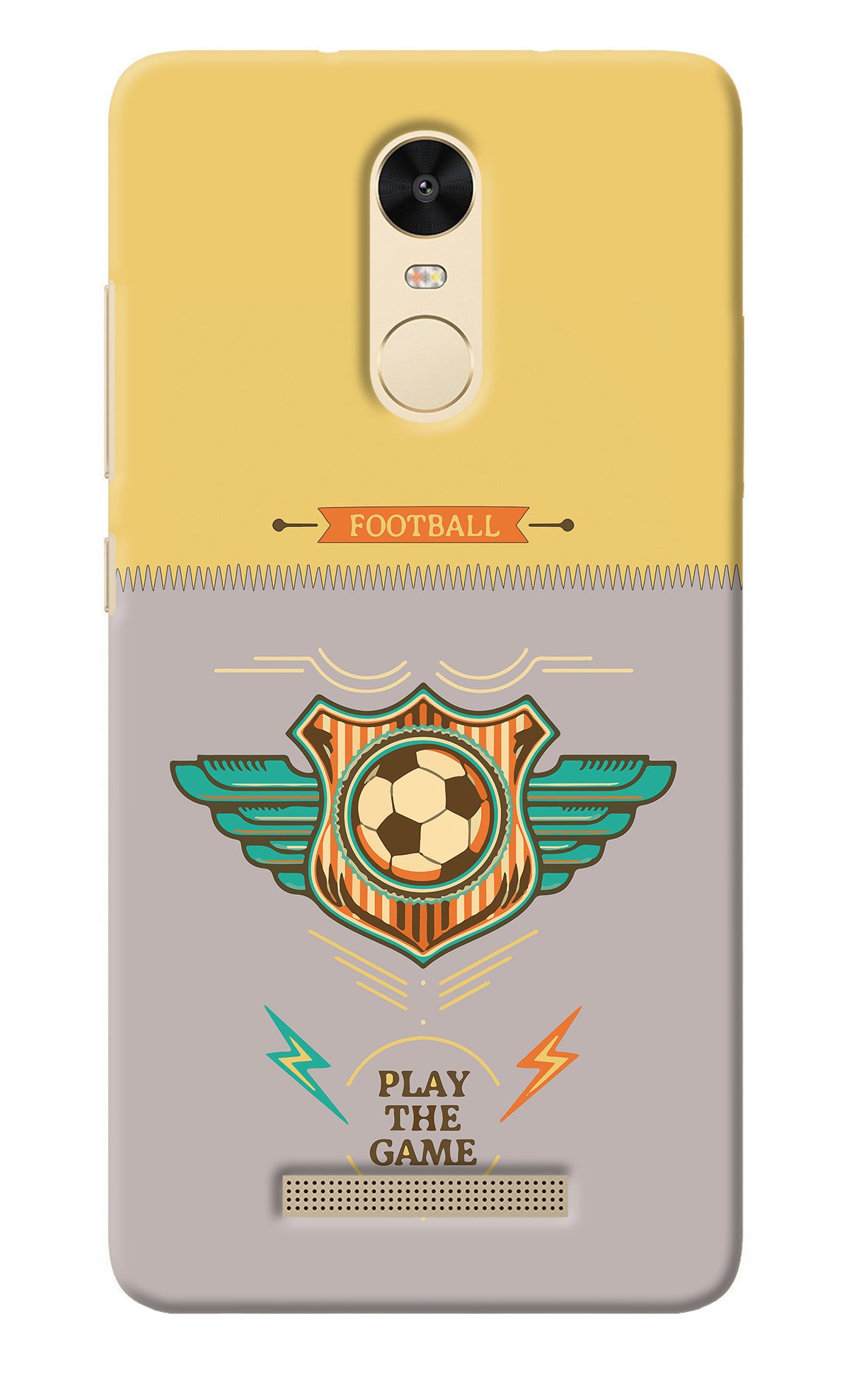 Football Redmi Note 3 Back Cover