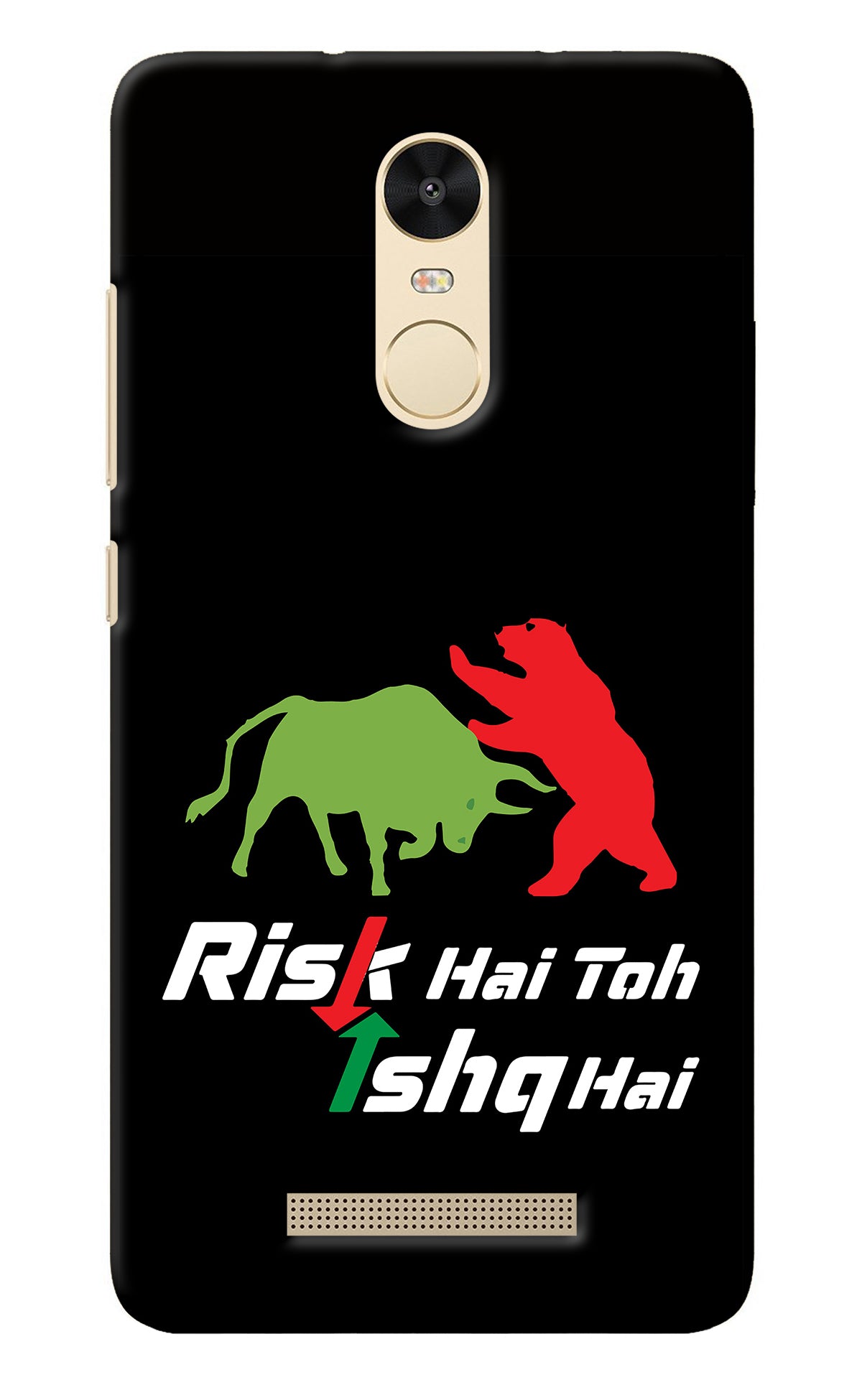 Risk Hai Toh Ishq Hai Redmi Note 3 Back Cover