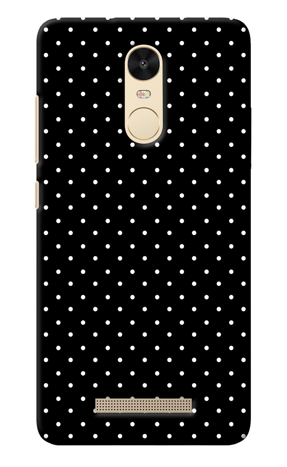 White Dots Redmi Note 3 Back Cover