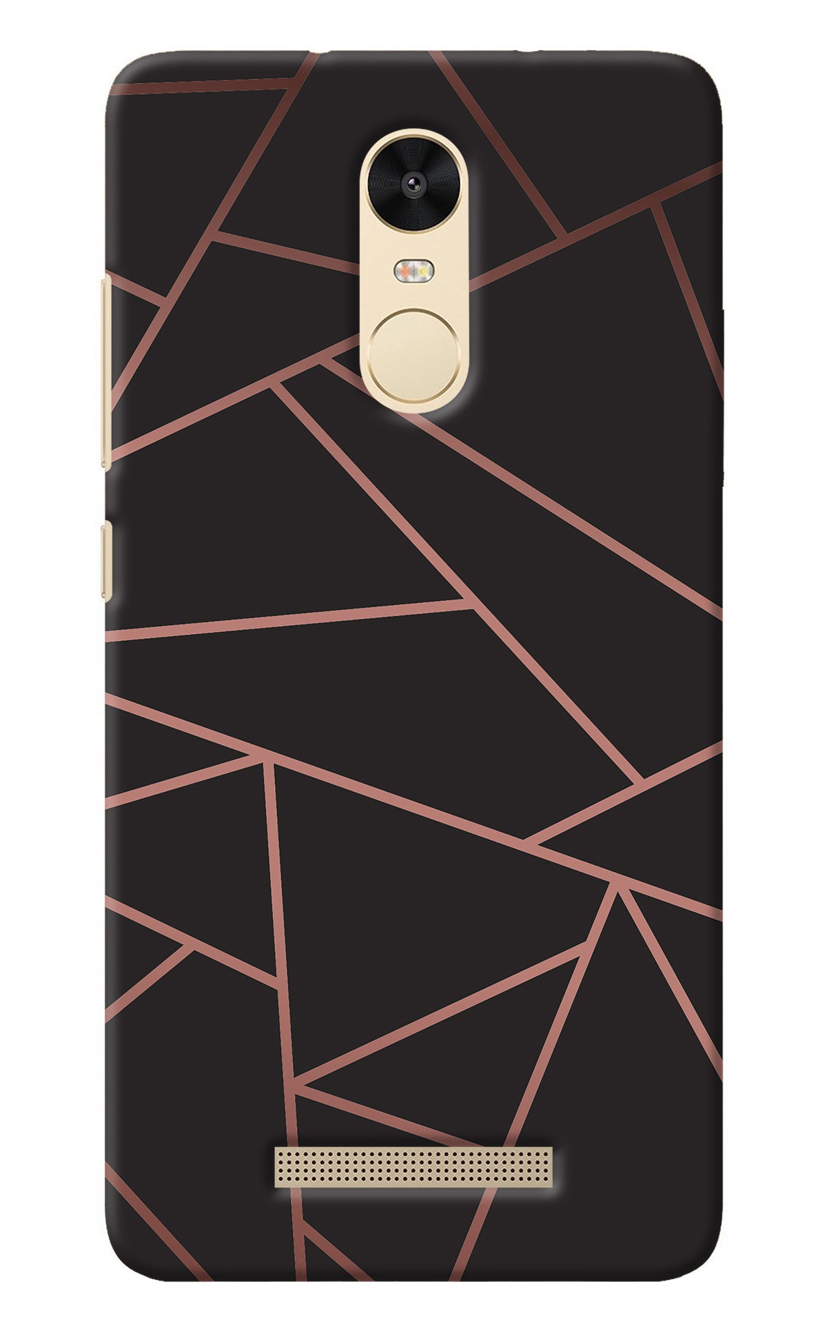 Geometric Pattern Redmi Note 3 Back Cover