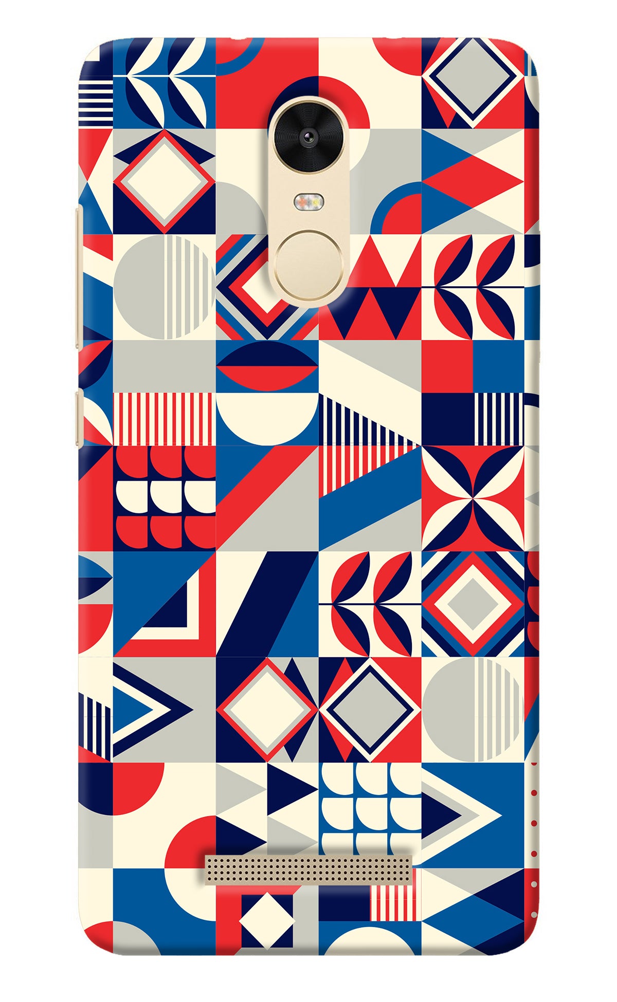 Colorful Pattern Redmi Note 3 Back Cover