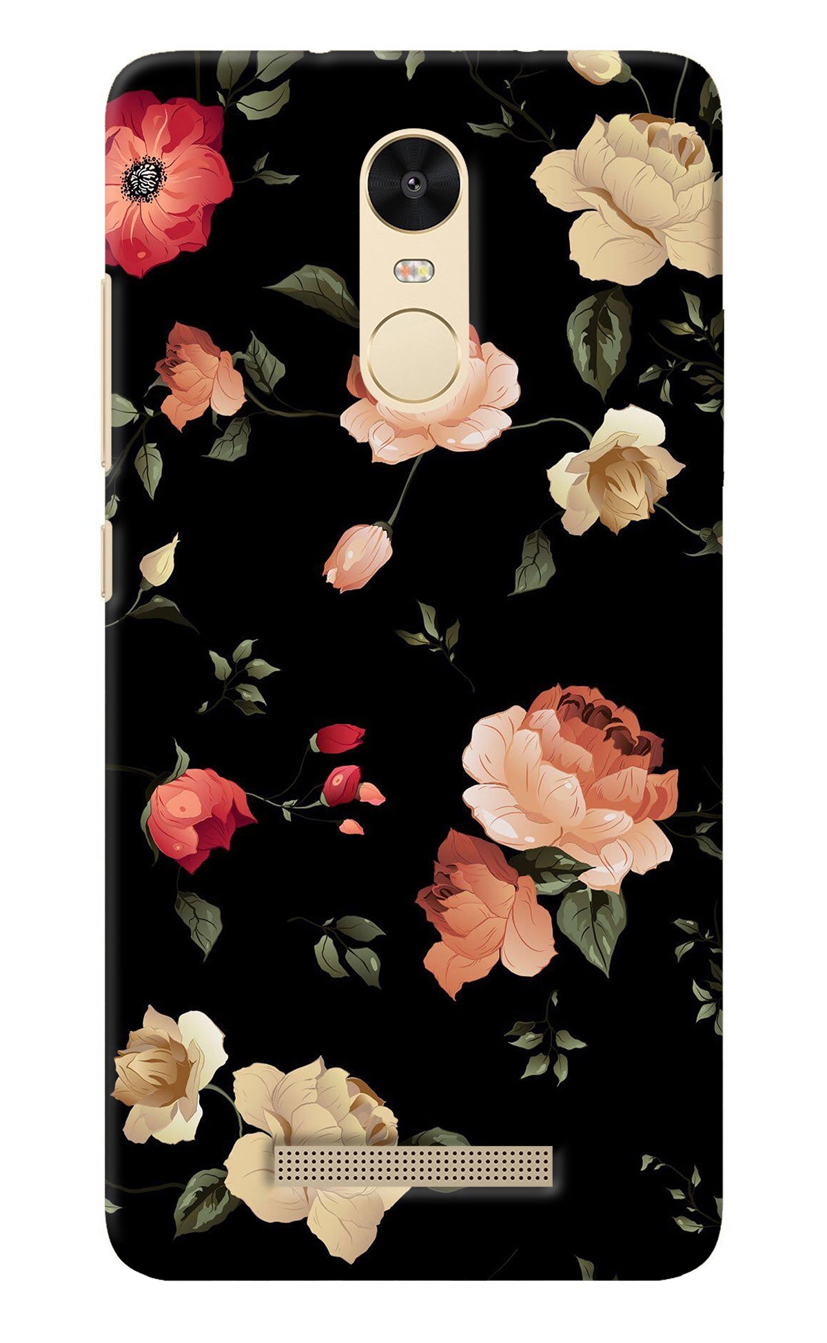 Flowers Redmi Note 3 Back Cover