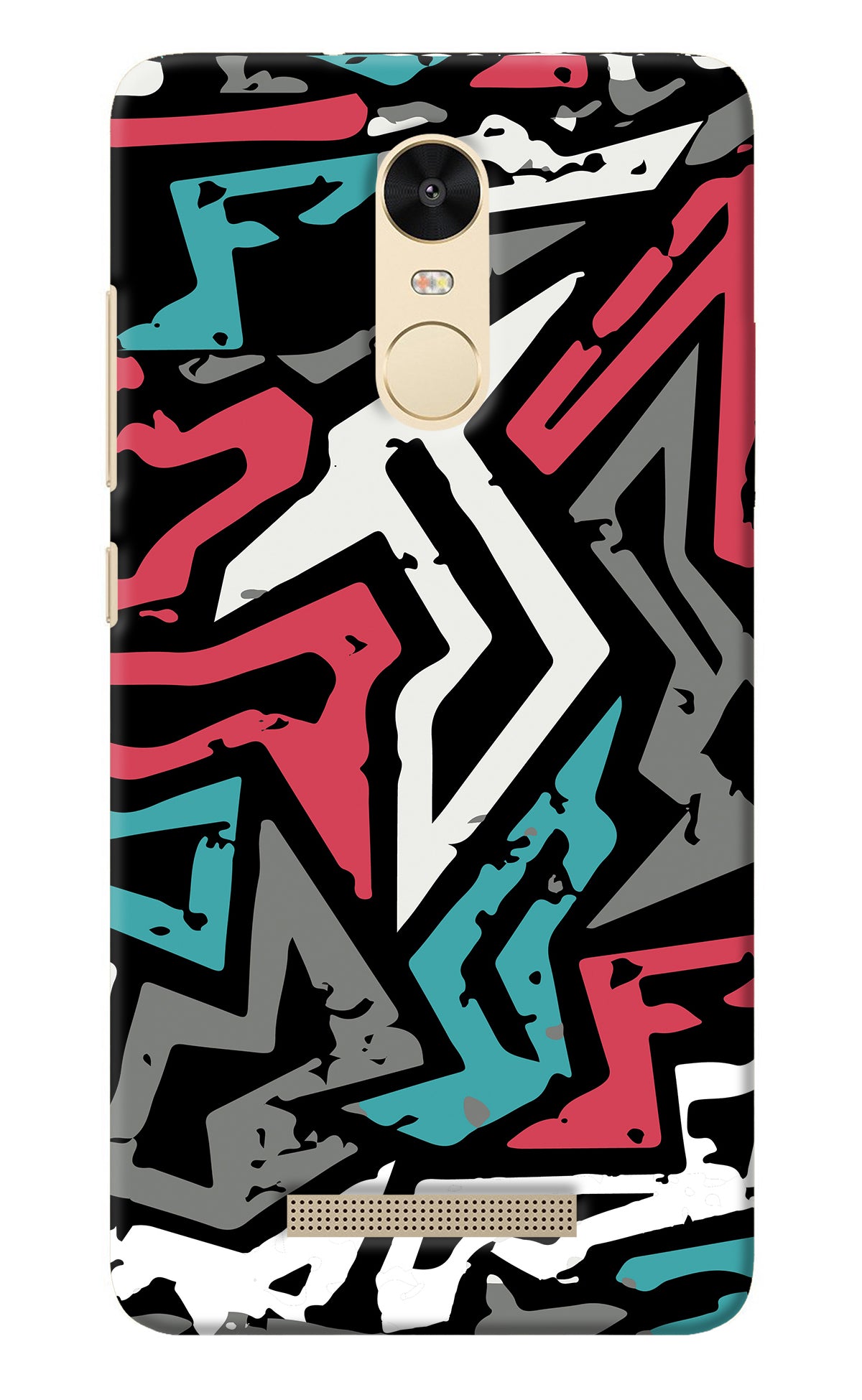 Geometric Graffiti Redmi Note 3 Back Cover