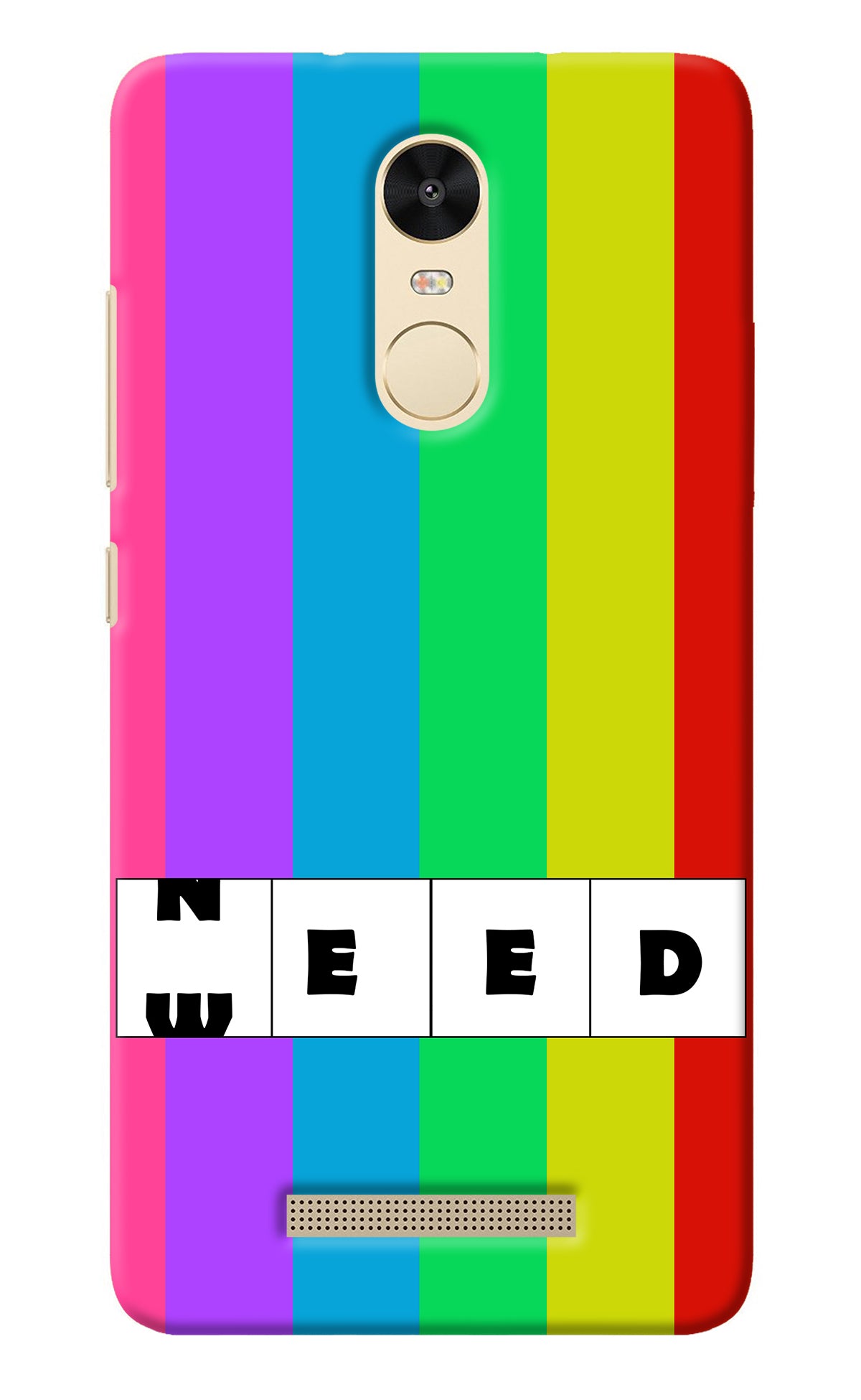 Need Weed Redmi Note 3 Back Cover