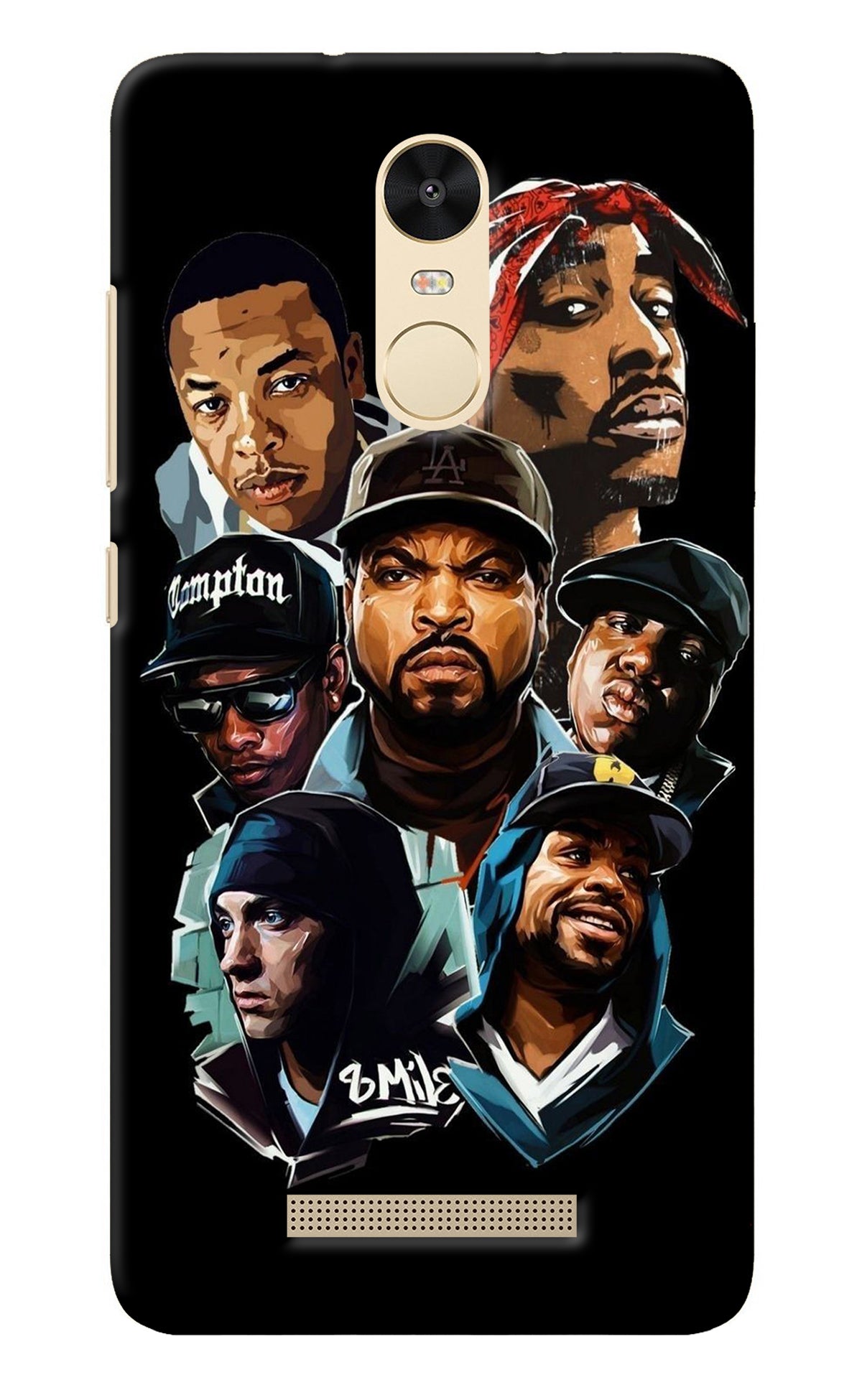 Rappers Redmi Note 3 Back Cover