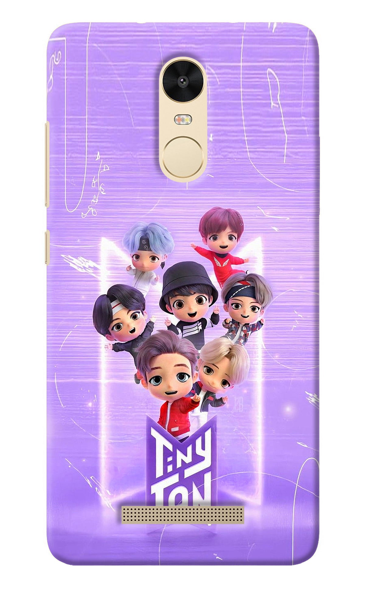 BTS Tiny Tan Redmi Note 3 Back Cover