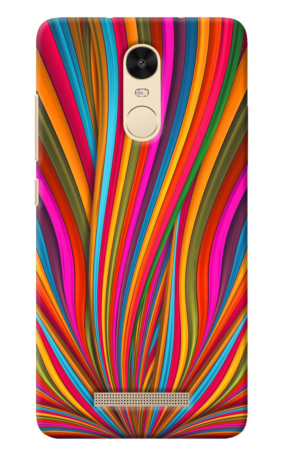 Trippy Wavy Redmi Note 3 Back Cover