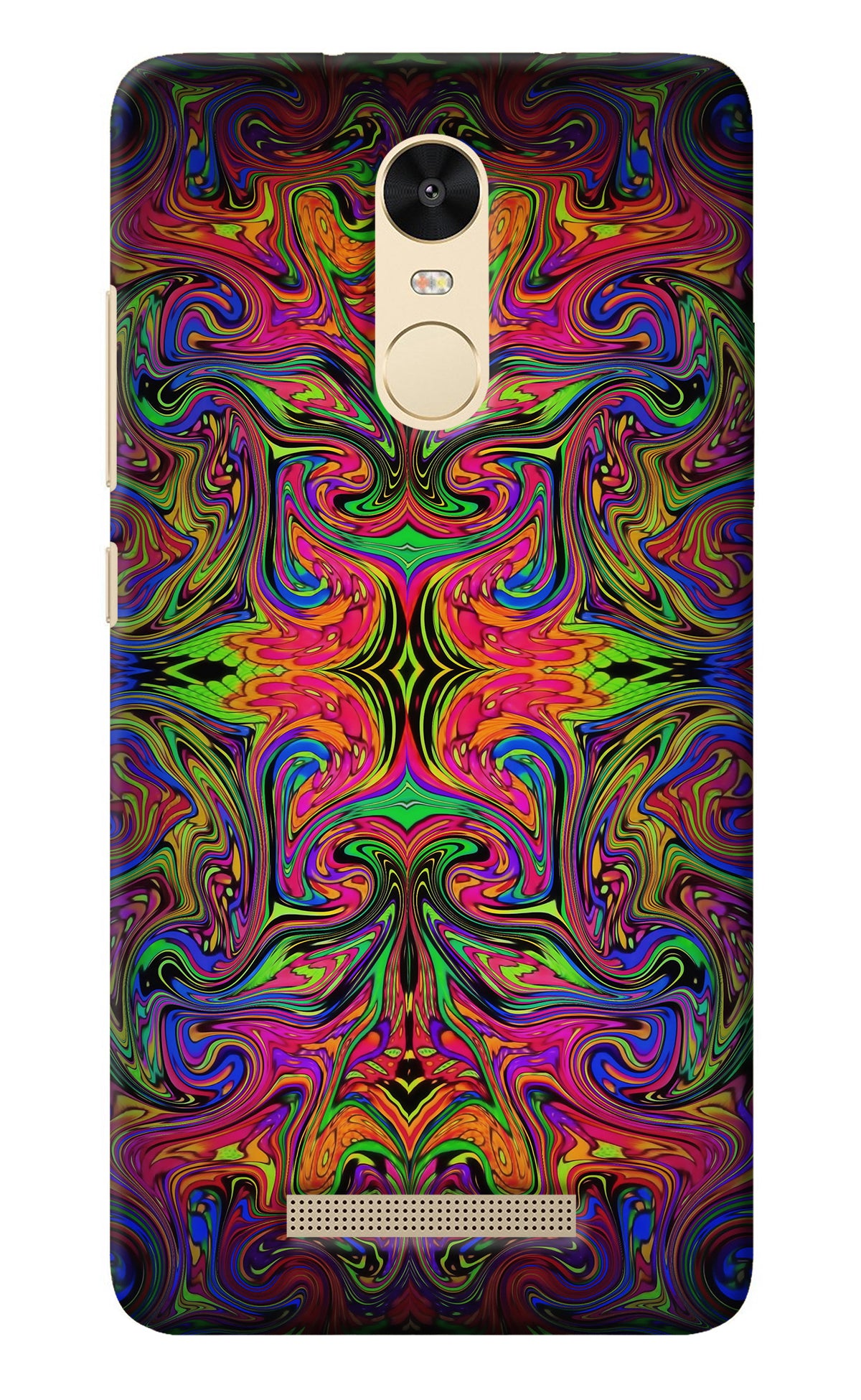 Psychedelic Art Redmi Note 3 Back Cover