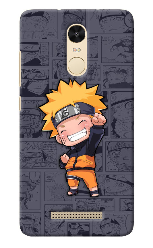 Chota Naruto Redmi Note 3 Back Cover