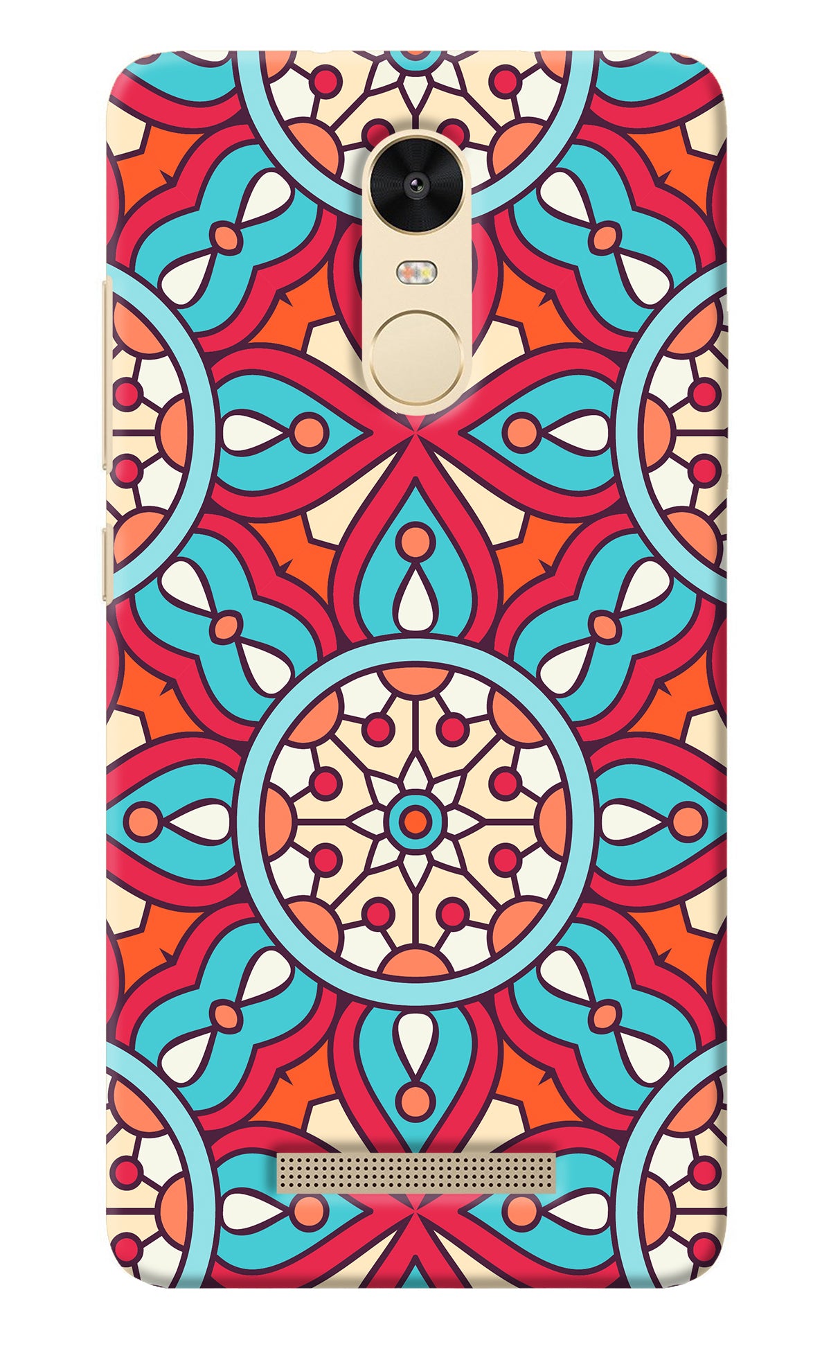 Mandala Geometric Redmi Note 3 Back Cover