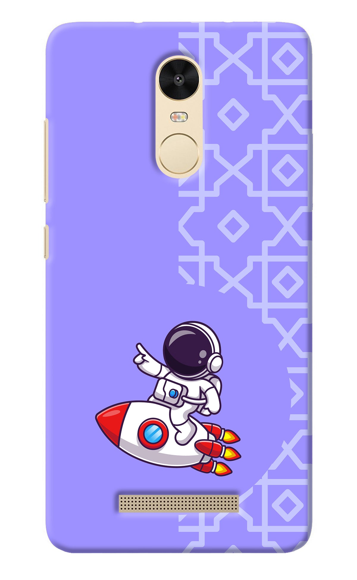 Cute Astronaut Redmi Note 3 Back Cover