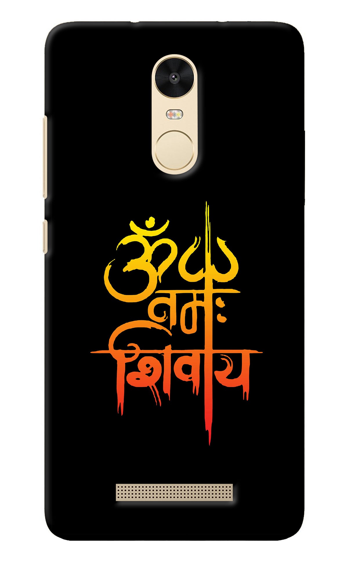 Om Namah Shivay Redmi Note 3 Back Cover