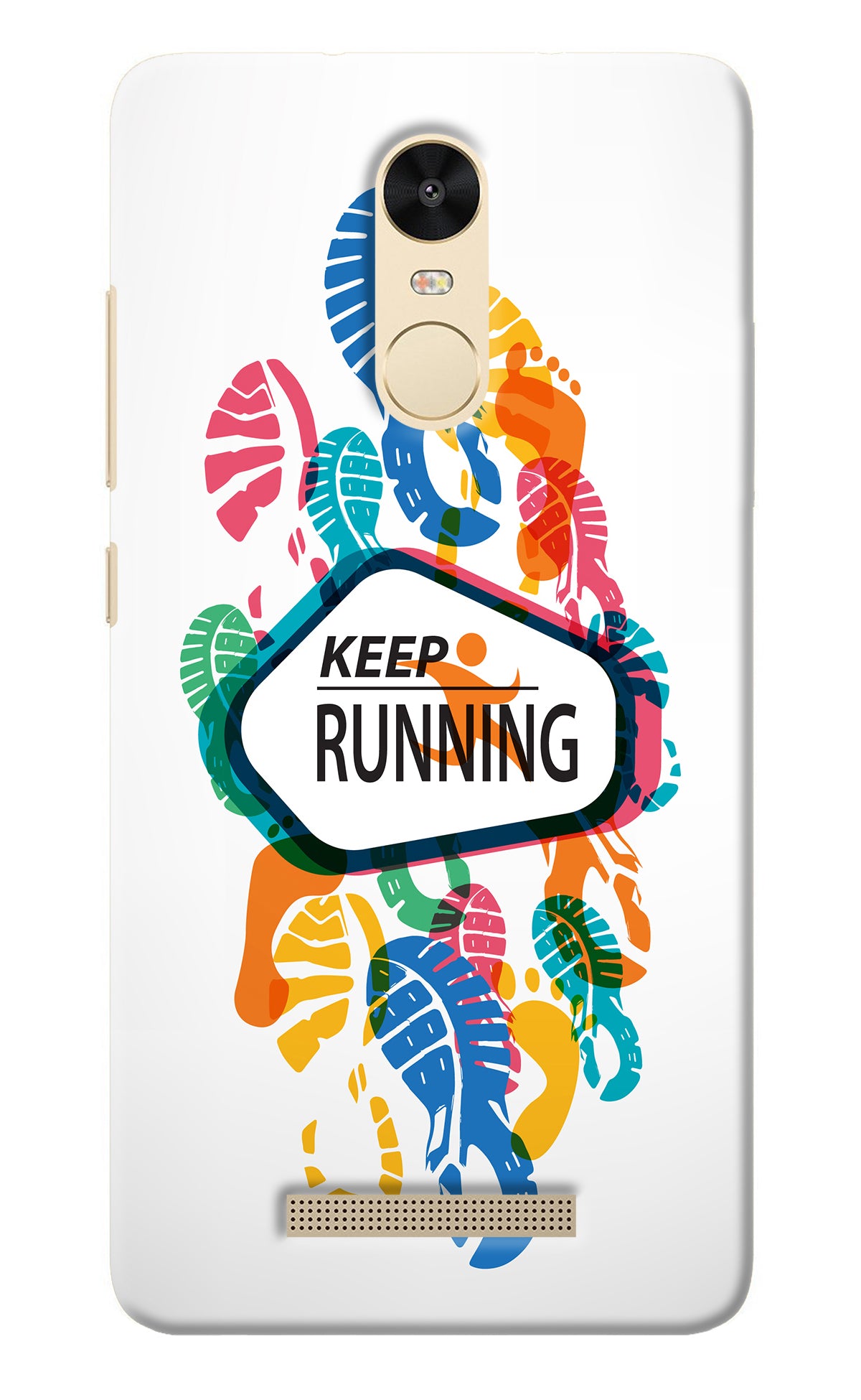 Keep Running Redmi Note 3 Back Cover