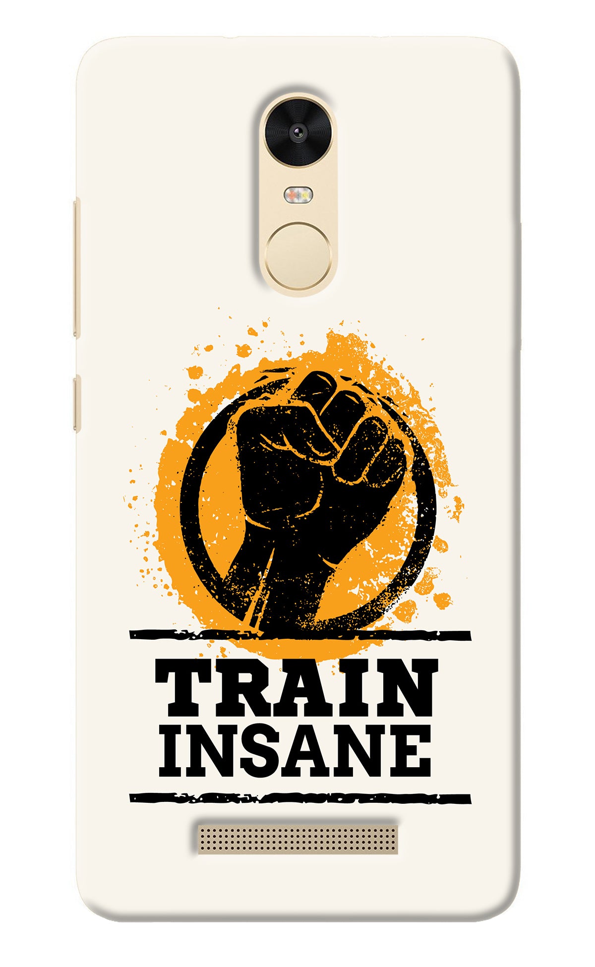 Train Insane Redmi Note 3 Back Cover