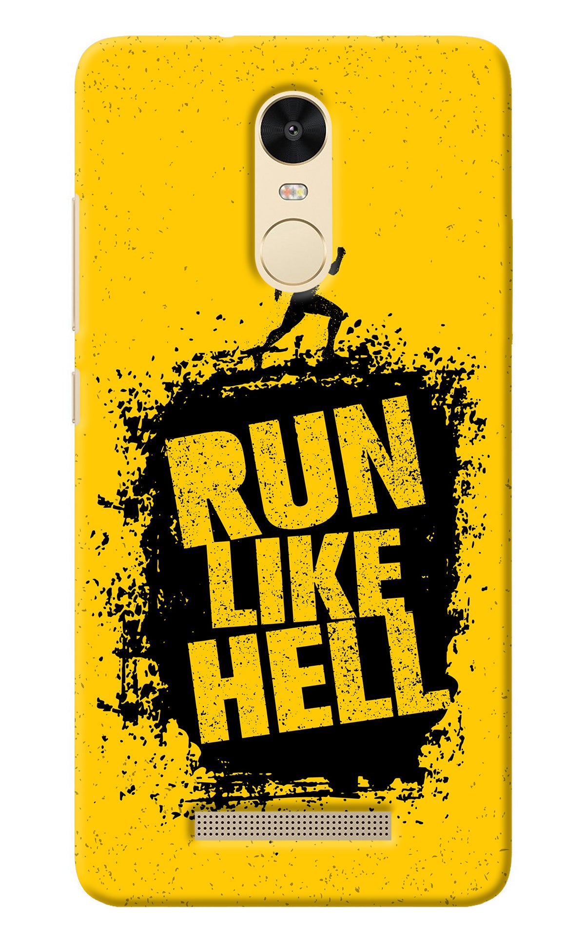 Run Like Hell Redmi Note 3 Back Cover