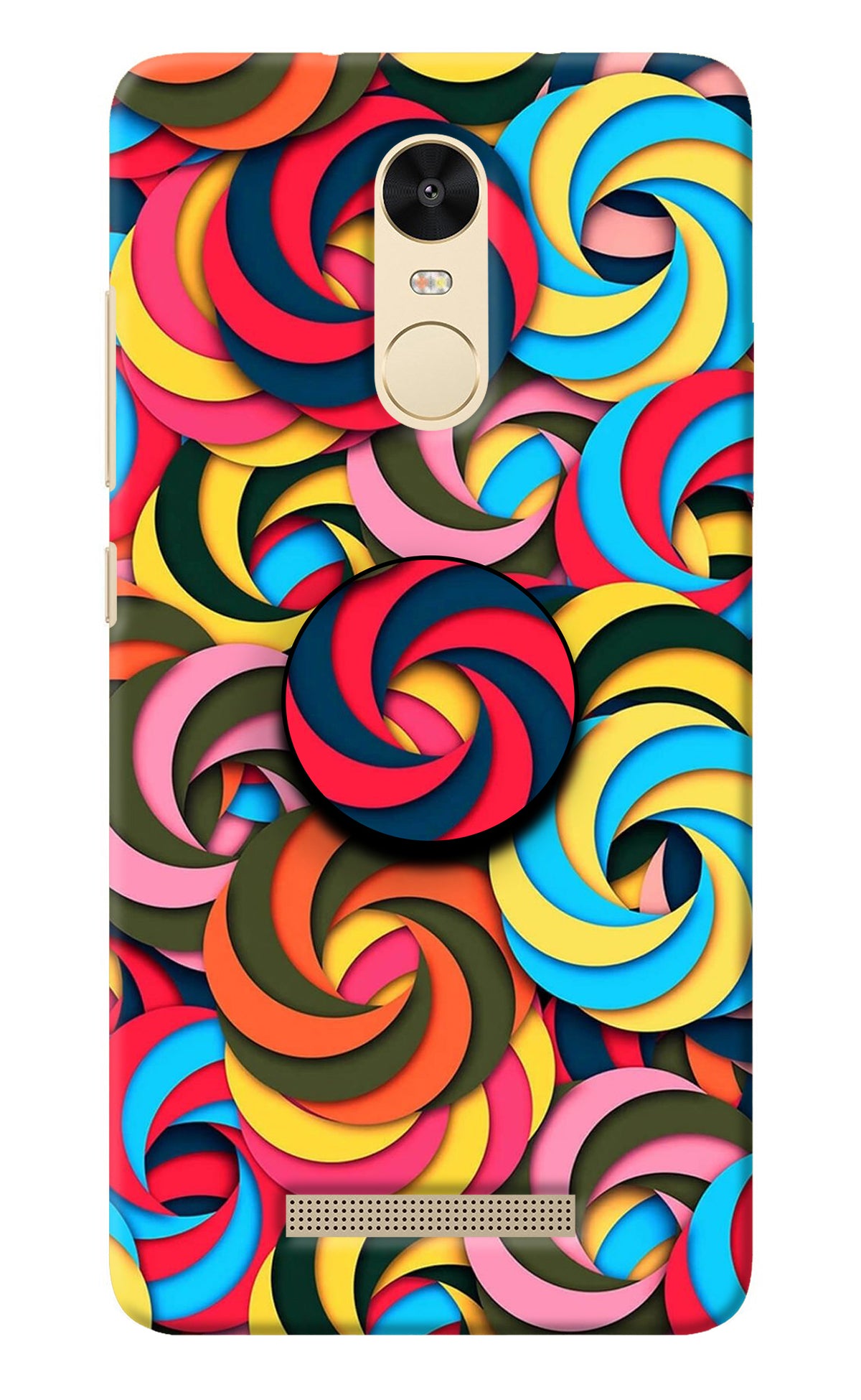 Spiral Pattern Redmi Note 3 Pop Case