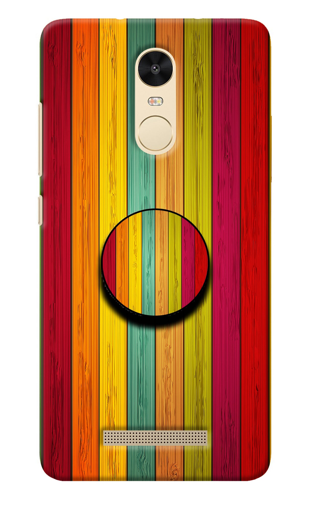 Multicolor Wooden Redmi Note 3 Pop Case