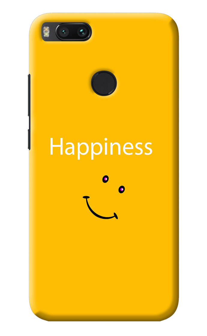 Happiness With Smiley Mi A1 Back Cover