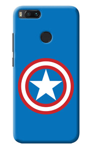 Captain America Logo Mi A1 Back Cover
