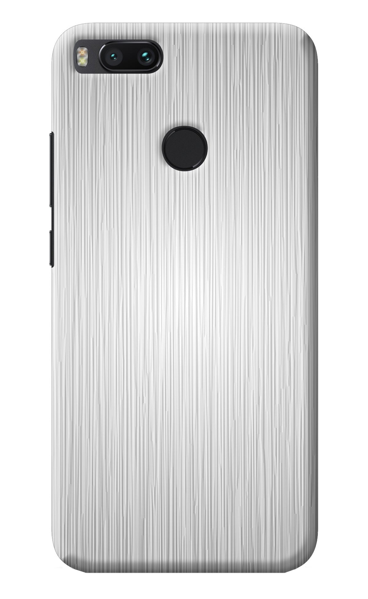 Wooden Grey Texture Mi A1 Back Cover