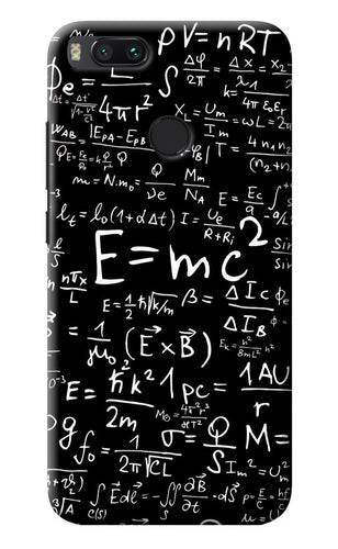 Physics Albert Einstein Formula Mi A1 Back Cover