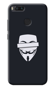 Anonymous Face Mi A1 Back Cover