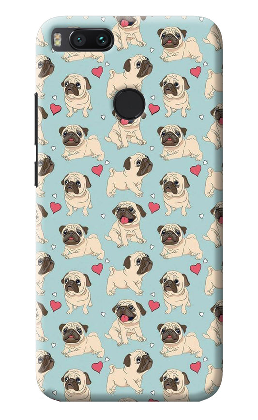 Pug Dog Mi A1 Back Cover