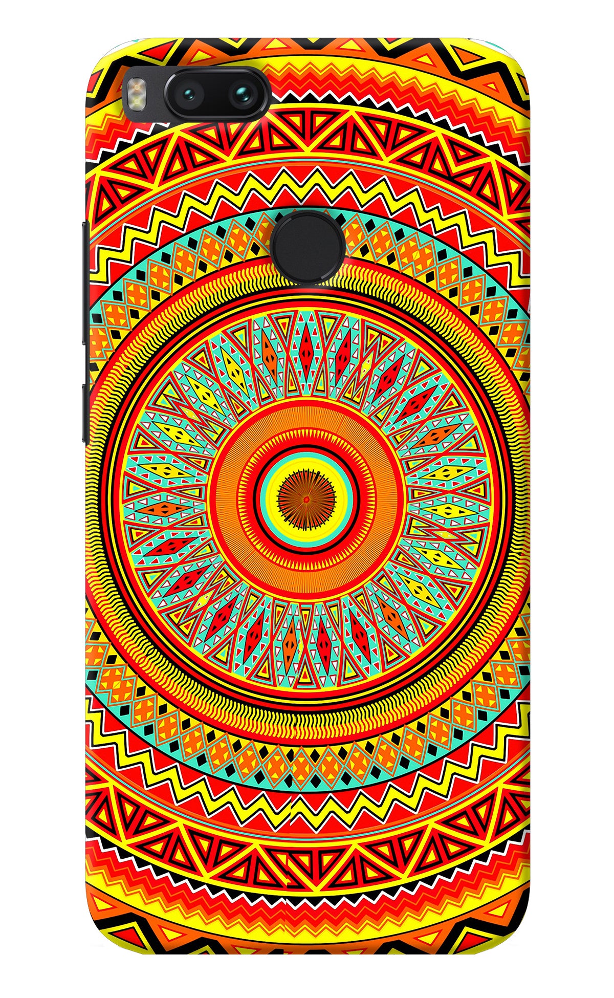 Mandala Pattern Mi A1 Back Cover