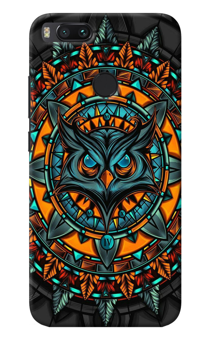 Angry Owl Art Mi A1 Back Cover